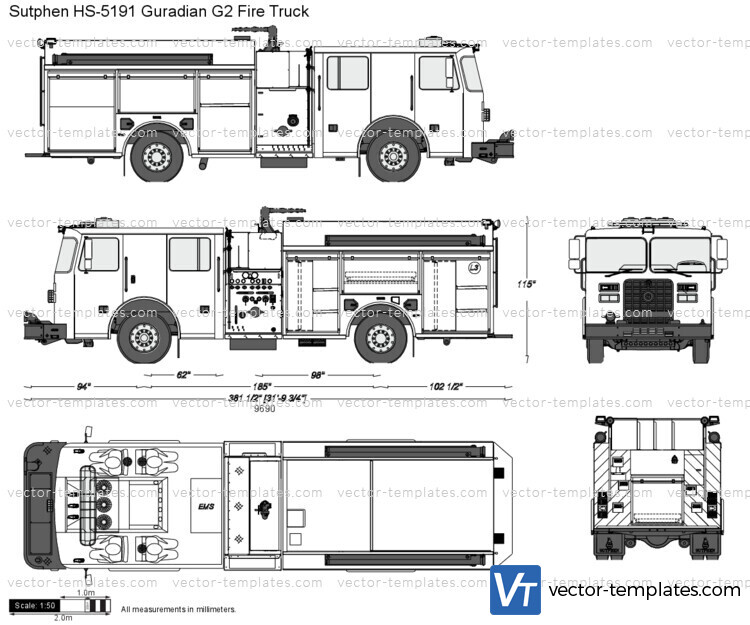 Sutphen HS-5191 Guradian G2 Fire Truck