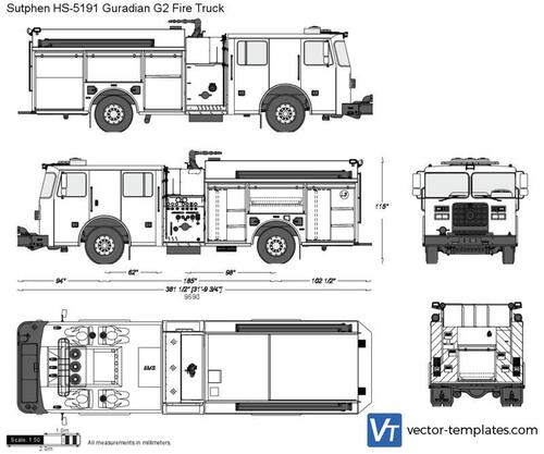 Sutphen HS-5191 Guradian G2 Fire Truck