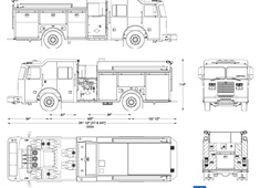 Sutphen HS-5210 Fire Truck