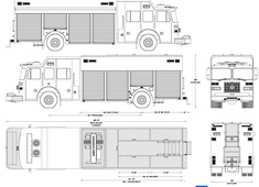 Sutphen Manilus Fire Truck