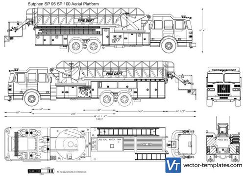 Sutphen SP 95 SP 100 Aerial Platform