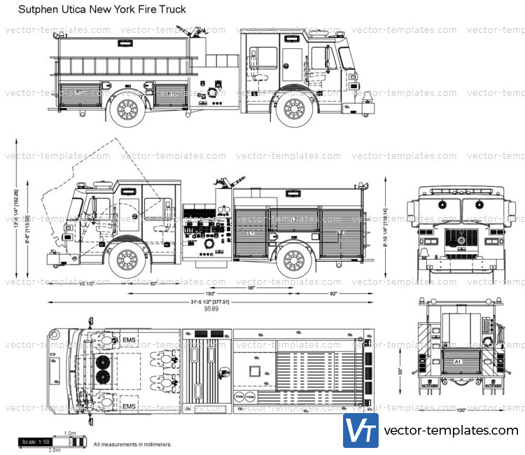 Sutphen Utica New York Fire Truck