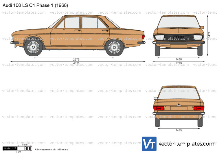 Audi 100 LS C1 Phase 1