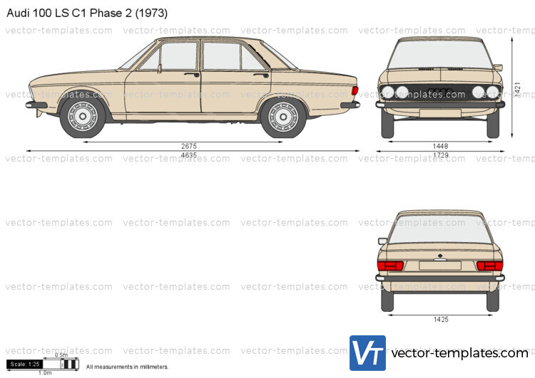 Audi 100 LS C1 Phase 2