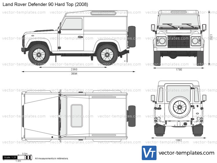 Land Rover Defender 90 Hard Top