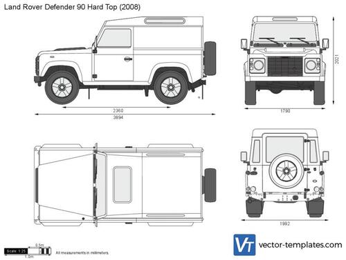 Land Rover Defender 90 Hard Top