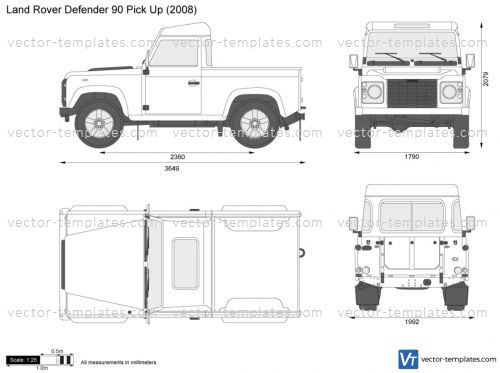 Land Rover Defender 90 Pick Up