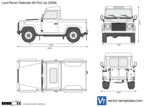 Land Rover Defender 90 Pick Up