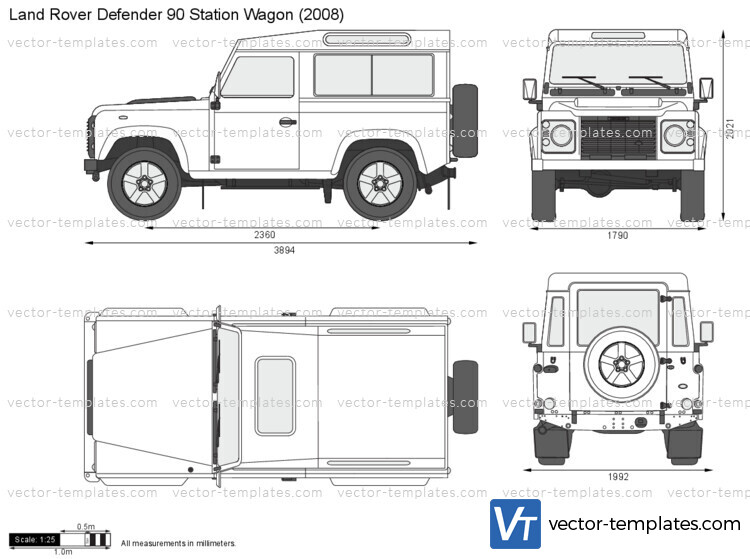 Land Rover Defender 90 Station Wagon