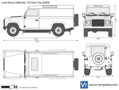 Land Rover Defender 110 Hard Top