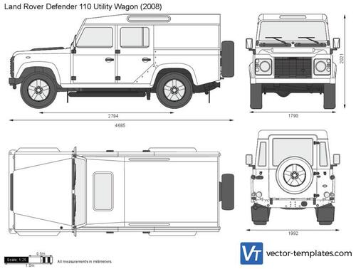 Land Rover Defender 110 Utility Wagon