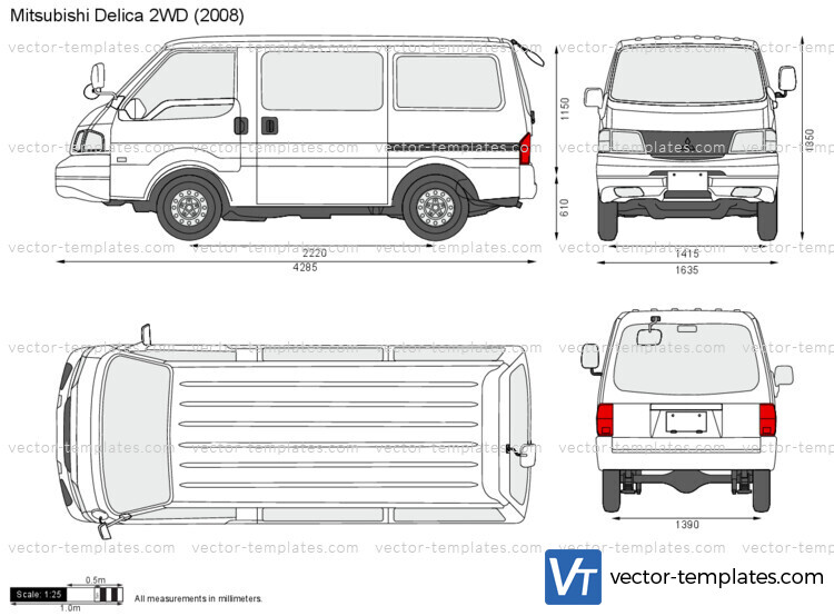 Mitsubishi Delica 2WD