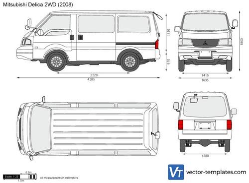 Mitsubishi Delica 2WD