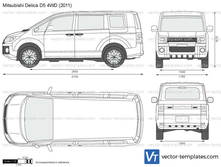 Mitsubishi Delica D5 4WD