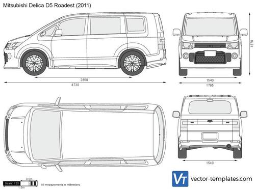 Mitsubishi Delica D5 Roadest