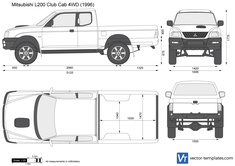 Mitsubishi L200 Club Cab 4WD