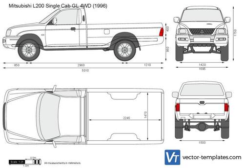 Mitsubishi L200 Single Cab GL 4WD