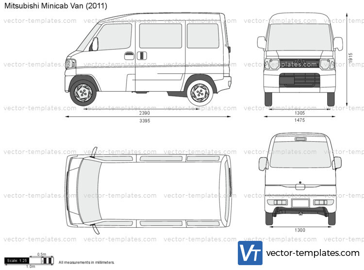 Mitsubishi Minicab Van