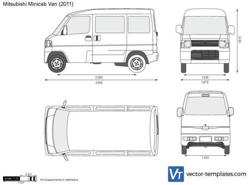 Mitsubishi Minicab Van