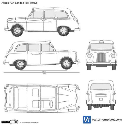 Austin FX4 London Taxi