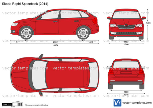73 Skoda Rapid Spaceback Images, Stock Photos, 3D objects