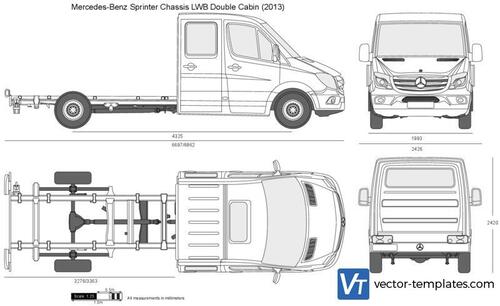 Mercedes-Benz Sprinter Chassis LWB Double Cabin