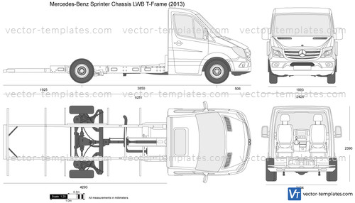 Mercedes-Benz Sprinter Chassis LWB T-Frame