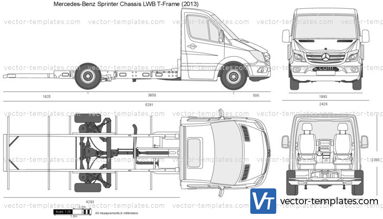 Mercedes-Benz Sprinter Chassis LWB T-Frame