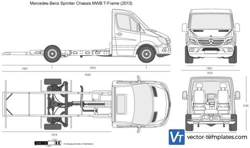 Mercedes-Benz Sprinter Chassis MWB T-Frame