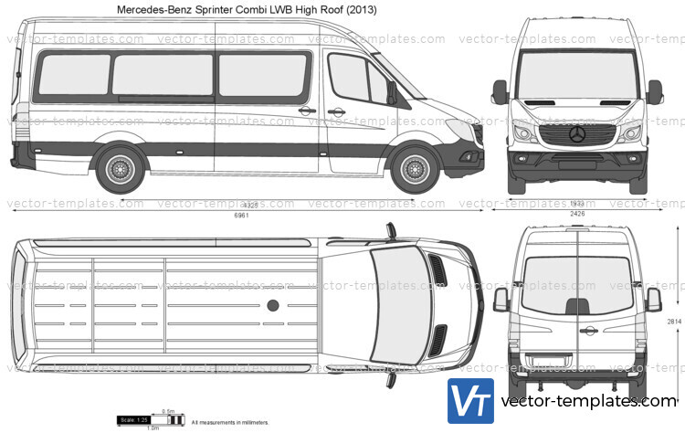 Mercedes-Benz Sprinter Combi LWB High Roof