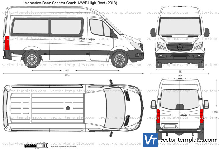 Mercedes-Benz Sprinter Combi MWB High Roof