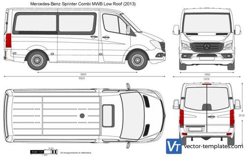 Mercedes-Benz Sprinter Combi MWB Low Roof