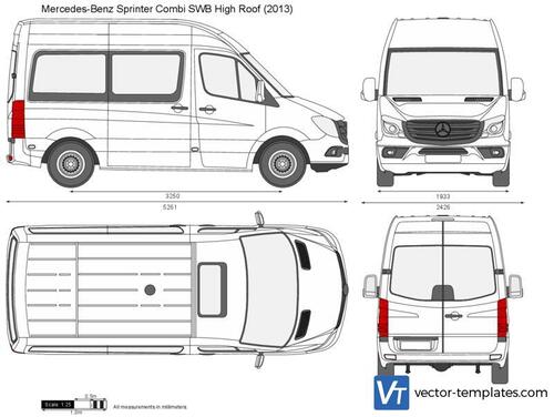 Mercedes-Benz Sprinter Combi SWB High Roof