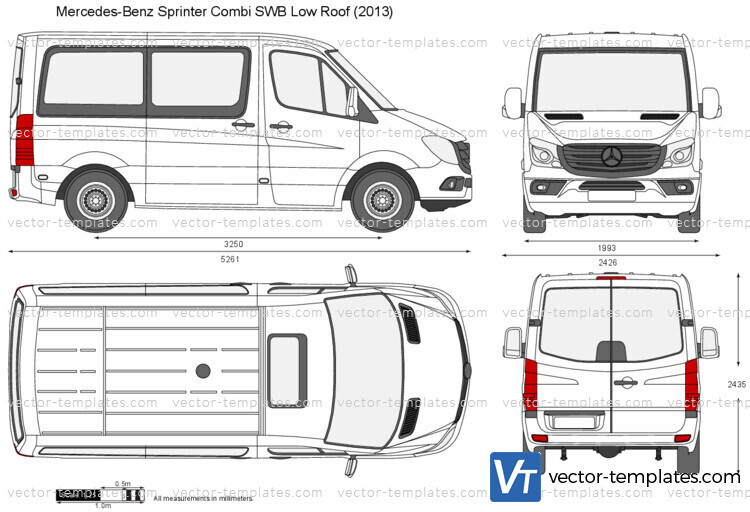 Mercedes-Benz Sprinter Combi SWB Low Roof