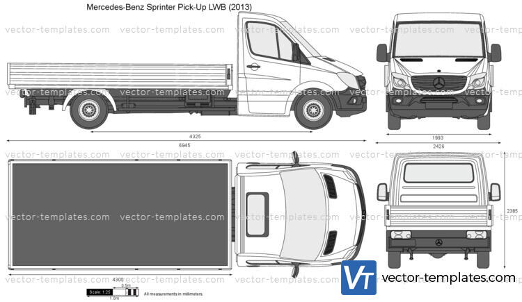 Mercedes-Benz Sprinter Pick-Up LWB