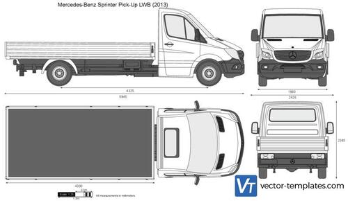 Mercedes-Benz Sprinter Pick-Up LWB