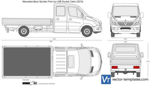 Mercedes-Benz Sprinter Pick-Up LWB Double Cabin