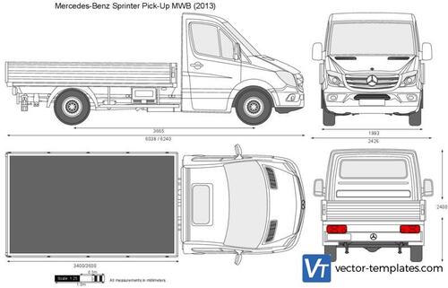 Mercedes-Benz Sprinter Pick-Up MWB