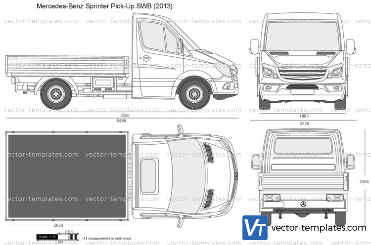 Mercedes-Benz Sprinter Pick-Up SWB