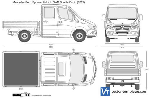 Mercedes-Benz Sprinter Pick-Up SWB Double Cabin