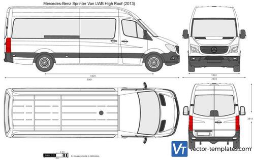 Mercedes-Benz Sprinter Van LWB High Roof