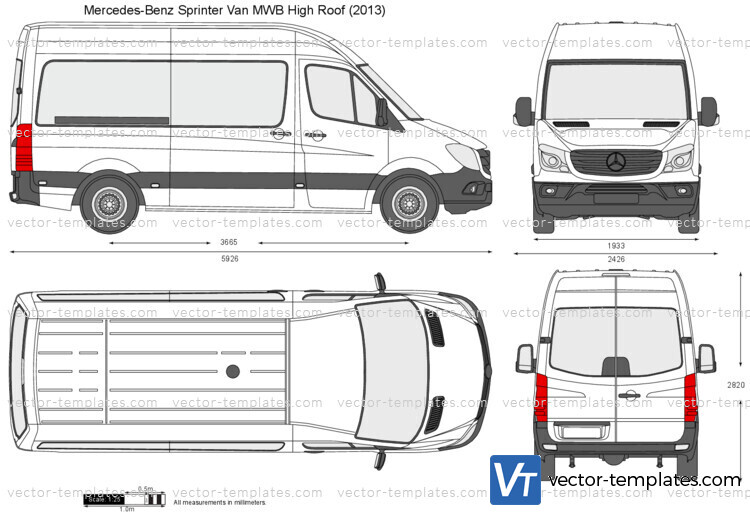 Mercedes sprinter vector #2