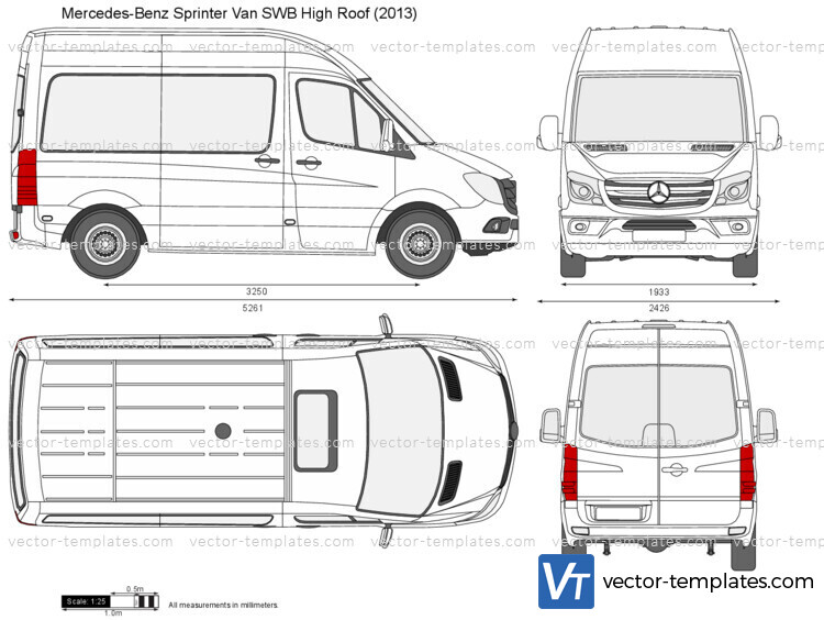 Mercedes-Benz Sprinter Van SWB High Roof