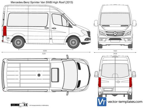 Mercedes-Benz Sprinter Van SWB High Roof