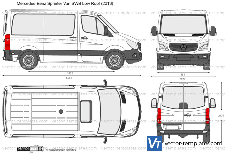 Mercedes-Benz Sprinter Van SWB Low Roof