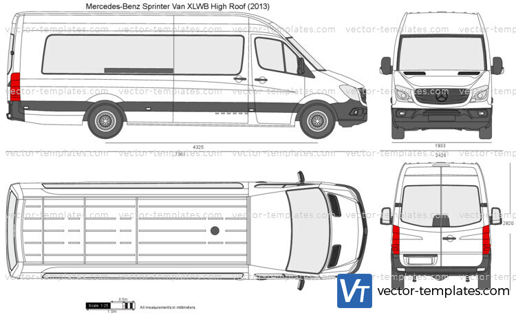 Mercedes-Benz Sprinter Van XLWB High Roof