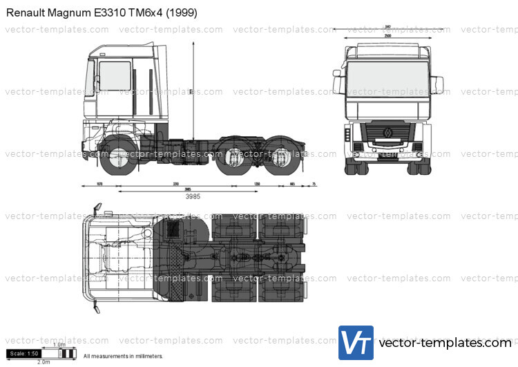 Renault Magnum E3310 TM6x4