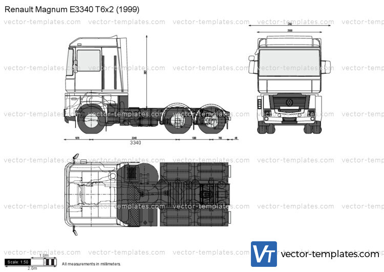 Renault Magnum E3340 T6x2