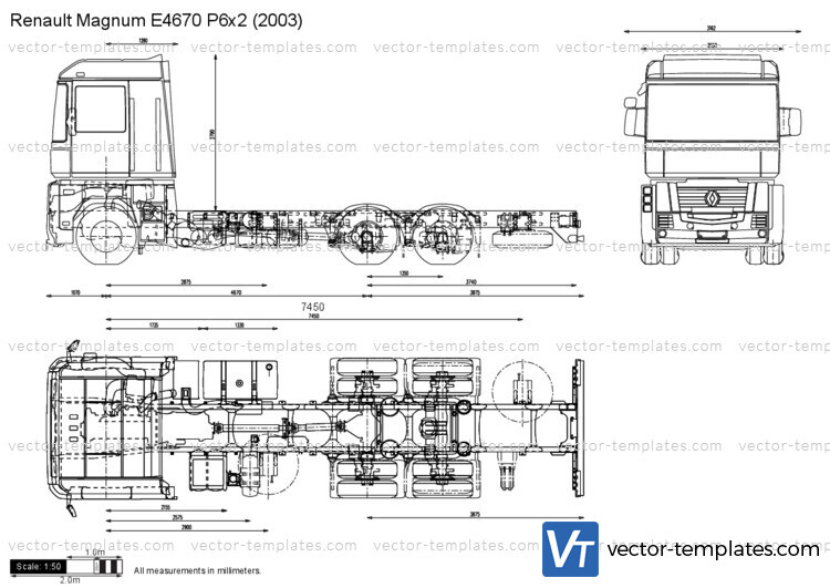 Renault Magnum E4670 P6x2