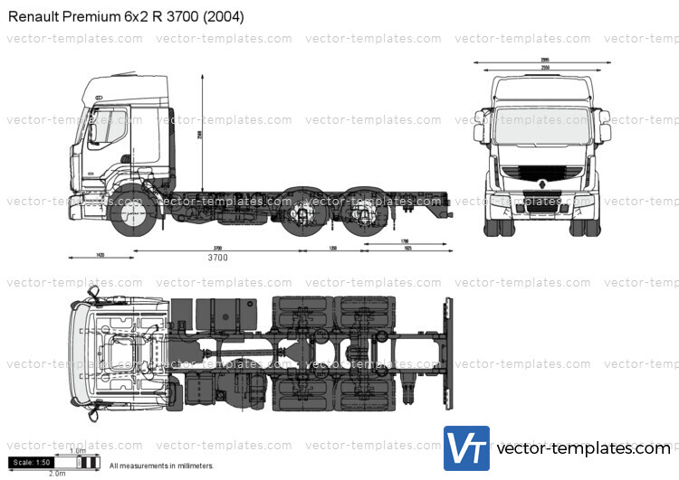 Renault Premium 6x2 R 3700